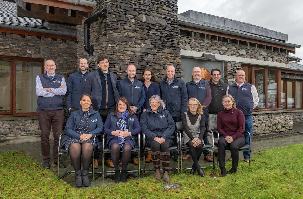 Managing Director, Paul Graham (far left), with H&H Insurance Brokersâ team of account executives